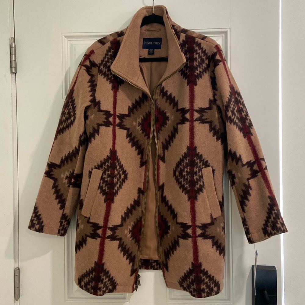 Pendleton Ladies' Wool Blend Walker Coat